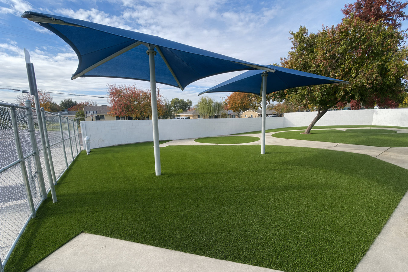 Commercial turf installation in West Covina, CA